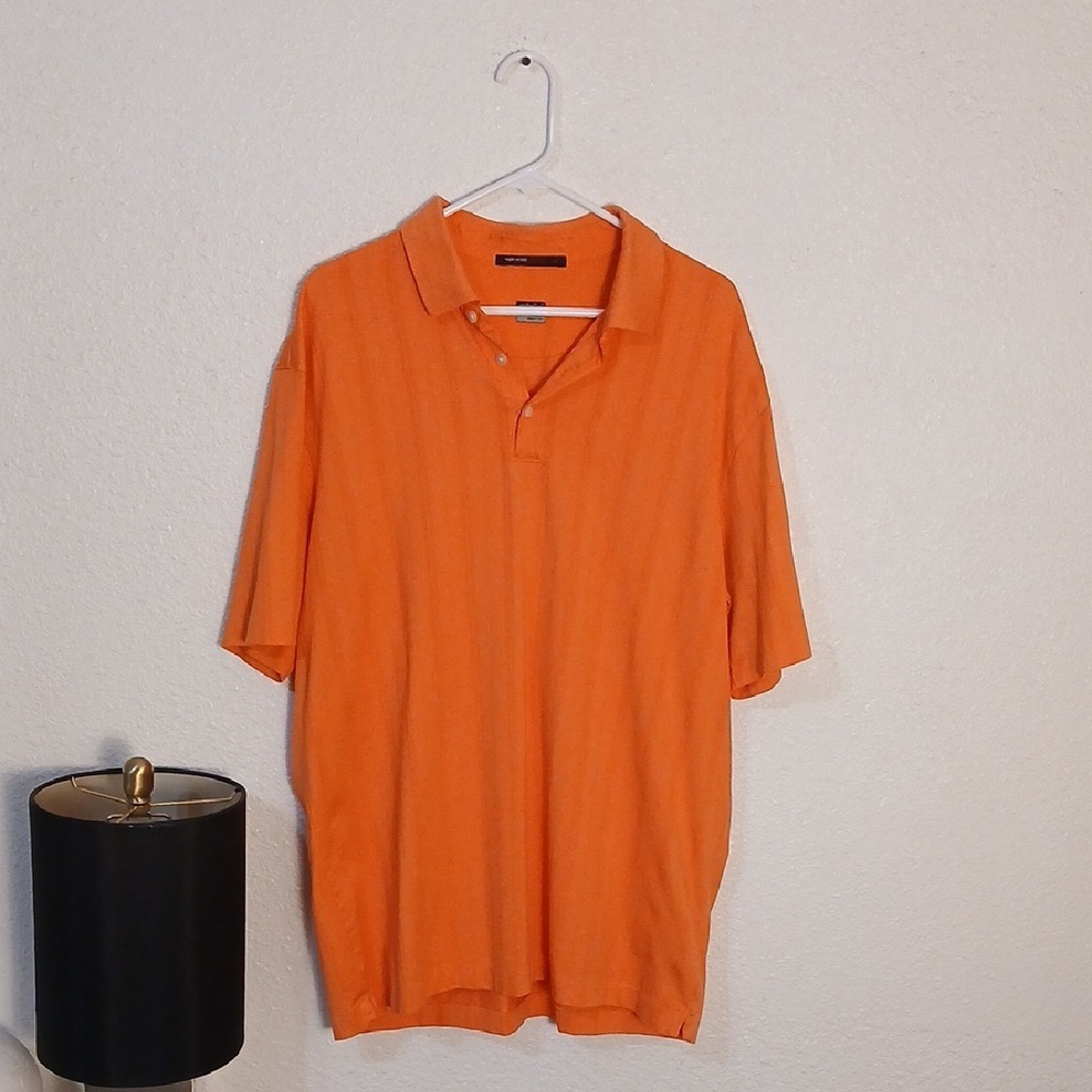 Nike Tiger Woods Bright Orange Men's Polo Shirt